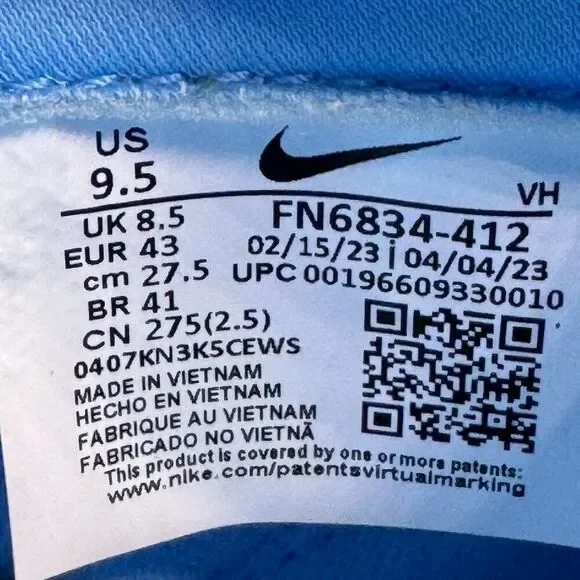 Nike Dunk Low Premium 'Topography - University Blue' - Picture 9 of 10